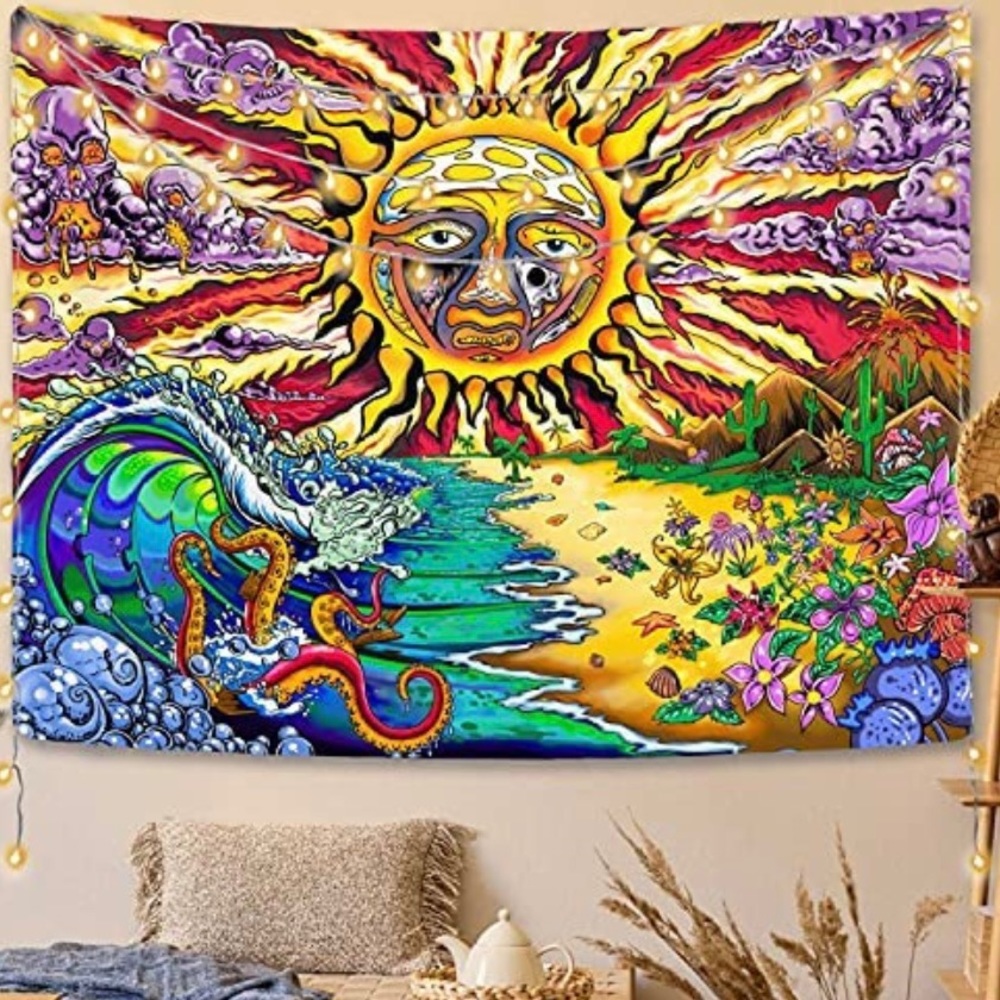 hippie tapestry
